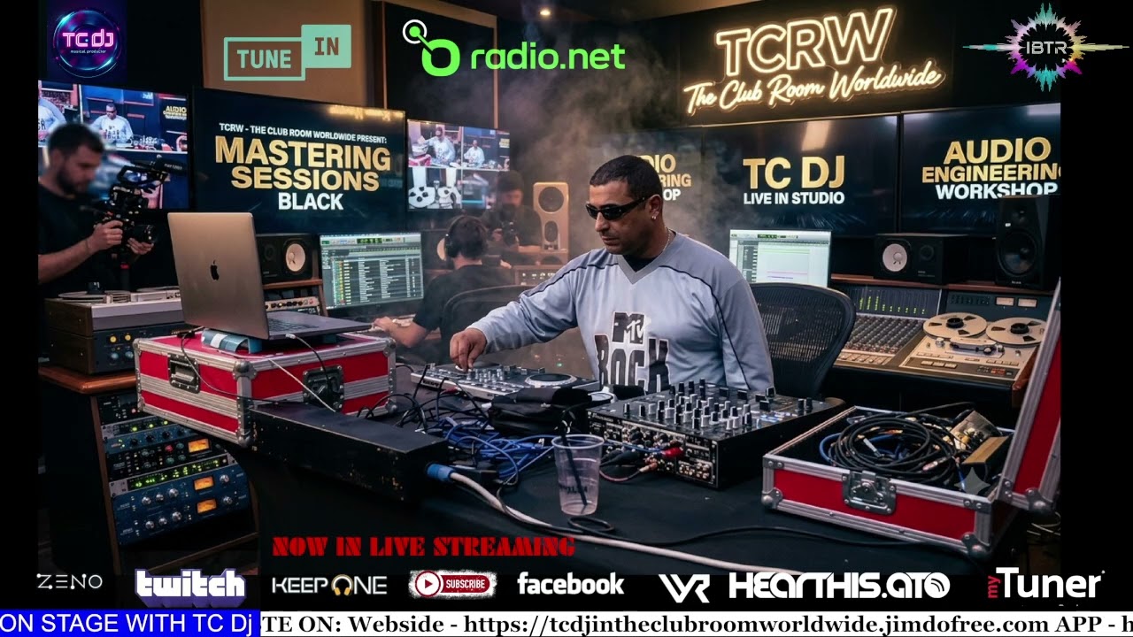 TCRW Present: Mastering Sessions Black In Studio With TC Dj Episode 54