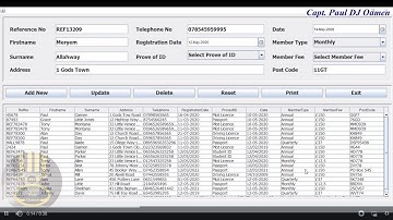 How to Create a Data Entry Form with SQL Database in Java using Eclipse –  Full Tutorial