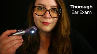 Thoroughly Examining Your Ears (Otoscope, Palpation, Hearing Tests) 🩺 ASMR Medical Roleplay