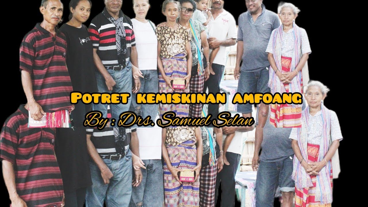 POTRET KEMISKINAN AMFOANG