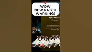 WARNING: What You Must Know Before This WoW Patch Drops  #wow #shorts