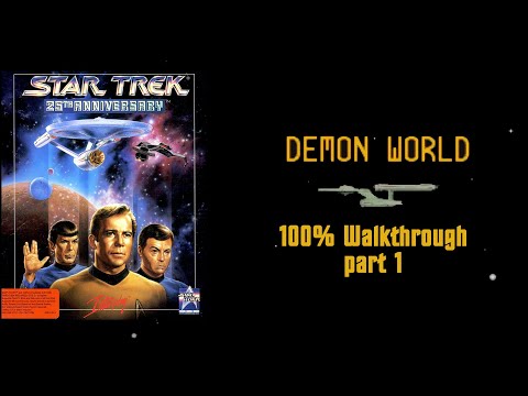Игра к 25-летию Star Trek (компакт-диск для ПК), 100% прохождение - Часть 1
