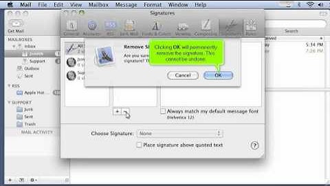 How to create and manage email signatures in Apple Mail