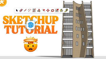 SketchUp for Architects: How to Create a Parametric Facade? | step by step tutorial | 4k