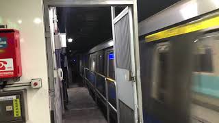 台北捷運341型改裝車往頂埔離開BL04海山站
