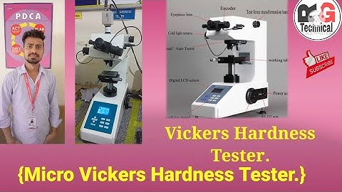 #2.5k+ vies#Vicker hardness tester in Hindi#विकर हार्डनैस टेस्टर के प्रयोग
