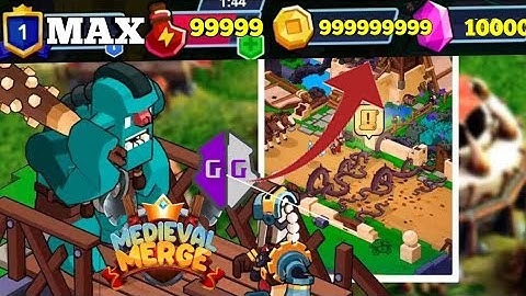 Medieval Merge Level Max Unlimited coins game guardian 2022