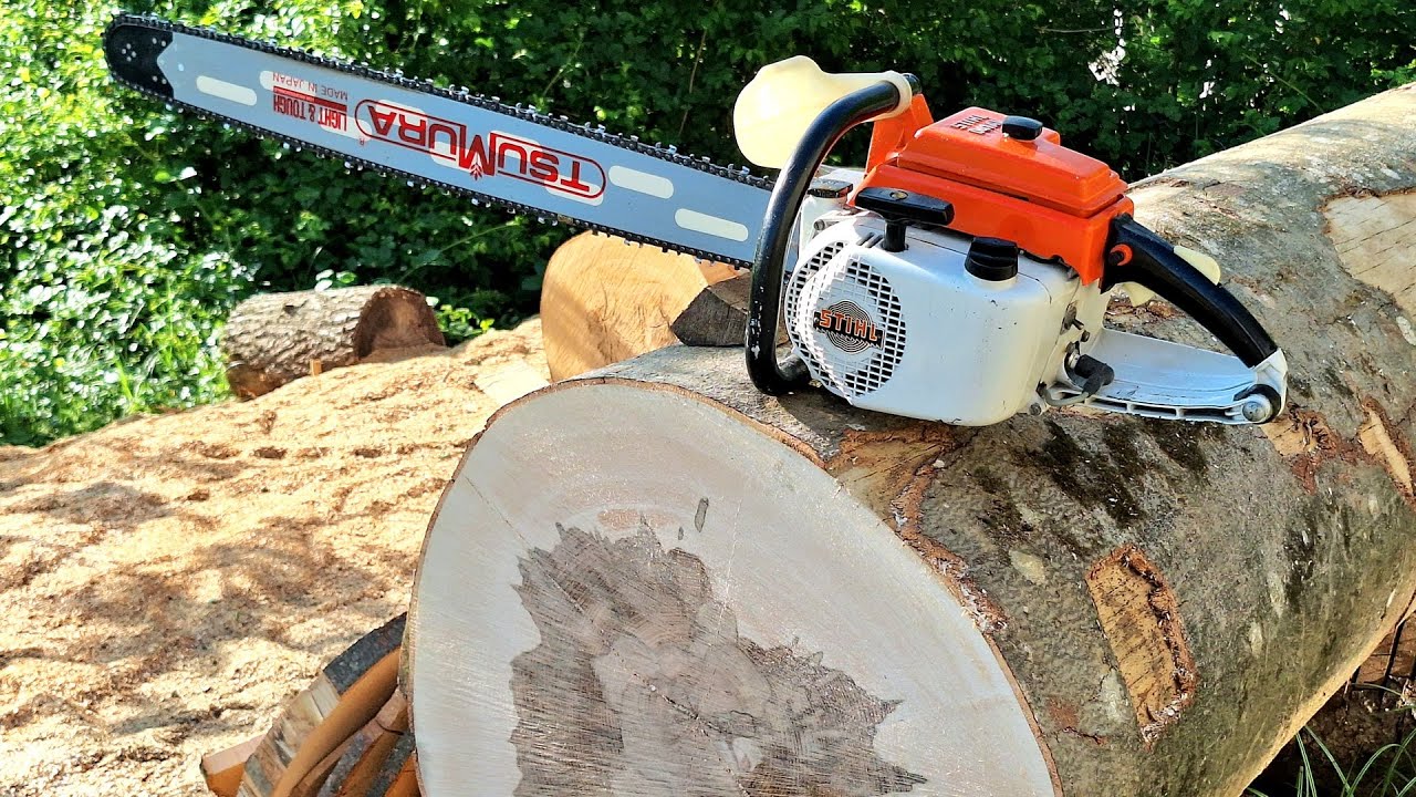 Stihl 041 AV 80cm bar test - YouTube Stihl 041 AV 80cm bar test - YouTube