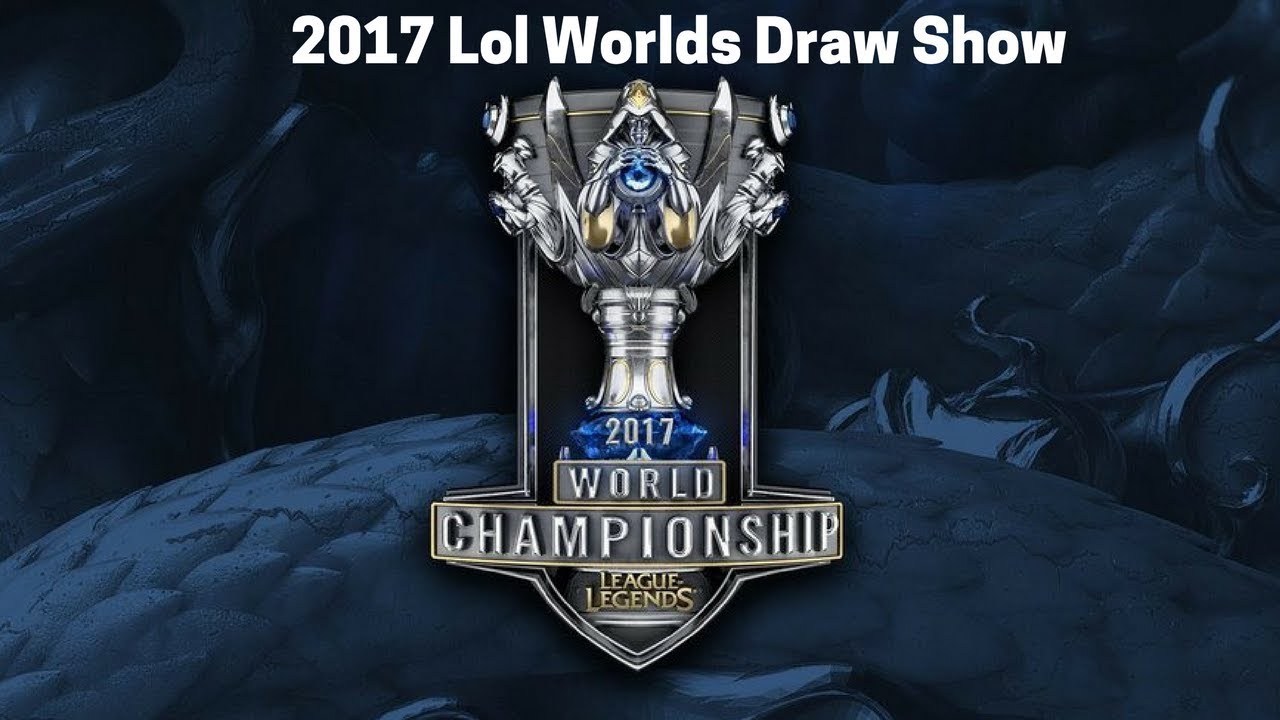 2017 Lol Worlds Draw Show ( League of legends) YouTube