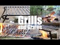 Grills, Grates and Fire Anchors.  What I use for Campfire Cooking.