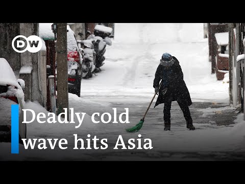 Cold front in Asia causes disruption: Millions affected by freezing temperatures - DW News.