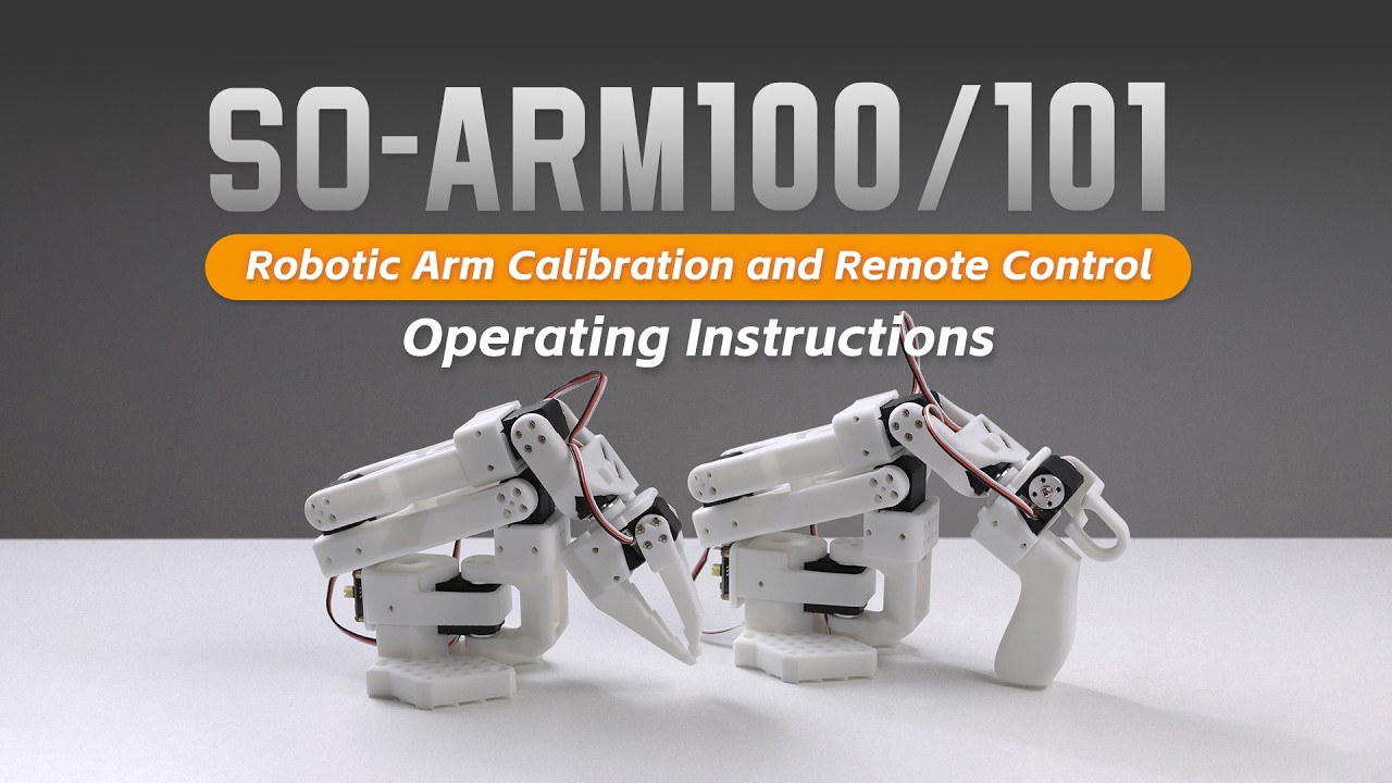 SO-ARM100/101 Robotic Arm Calibration and Remote Control Operation# ...