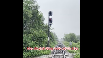 Tín hiệu đường sắt hoạt động như nào và làm sao lái tàu biết được tàu dừng lại hay đi tiếp?