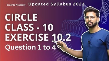 Exercise 10.2 Q1 to Q4 | Circle Chapter 10 Maths | Class 10th | Ncert | Part_3