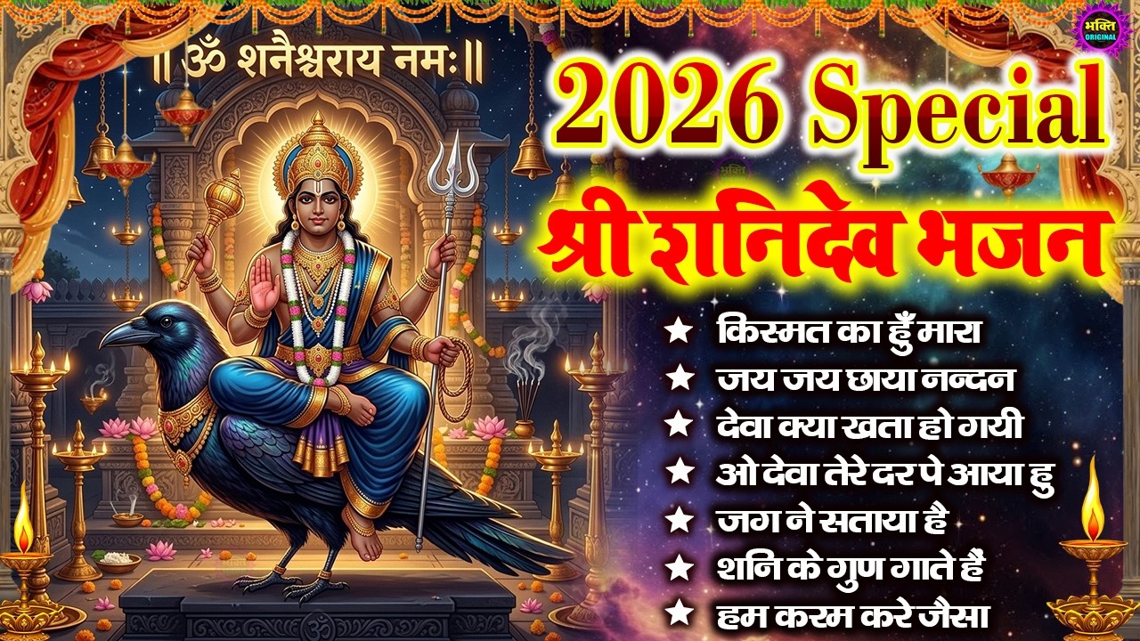 2026 शनिदेव जी के टॉप  भजन : Shanidev Ji Top Bhajan I Shani Bhajans | Latest Shani Dev Bhajans2026