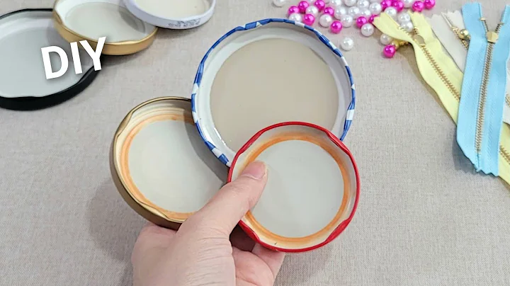 I make MANY and SELL them all! Super Genius Recycle Idea with Jar lids - Amazing Tips & Trick