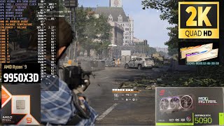 Tom Clancy's The Division 2 2K Gameplay / ASTRAL RTX 5090 / AMD Ryzen 9 9950X3D