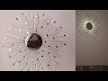 DIY sunburst mirror