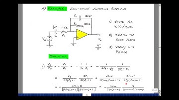 ECE202msu: Chapter 12 - Low-Noise Inverting Amplifier Example