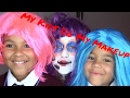 Kids Doing Makeup - Kirsty&#39;s Kids Make Her look Like A Clown!!!?