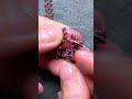 1 minute how to make beaded bracelet P2, making bracelet with rondelle 4mm, full video is available