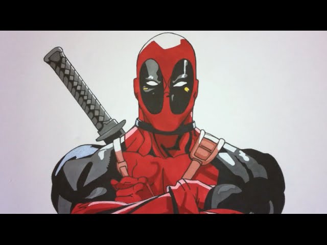 How to draw !deadpool! | Cartoon Amino