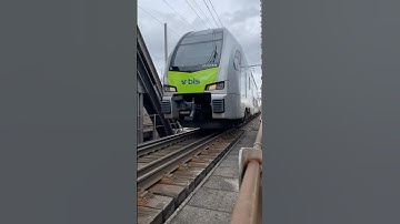 BLS Muty Crossing Uttigen Schwelle!  #train #shorts #viral #viralshorts #blowup #fypシ