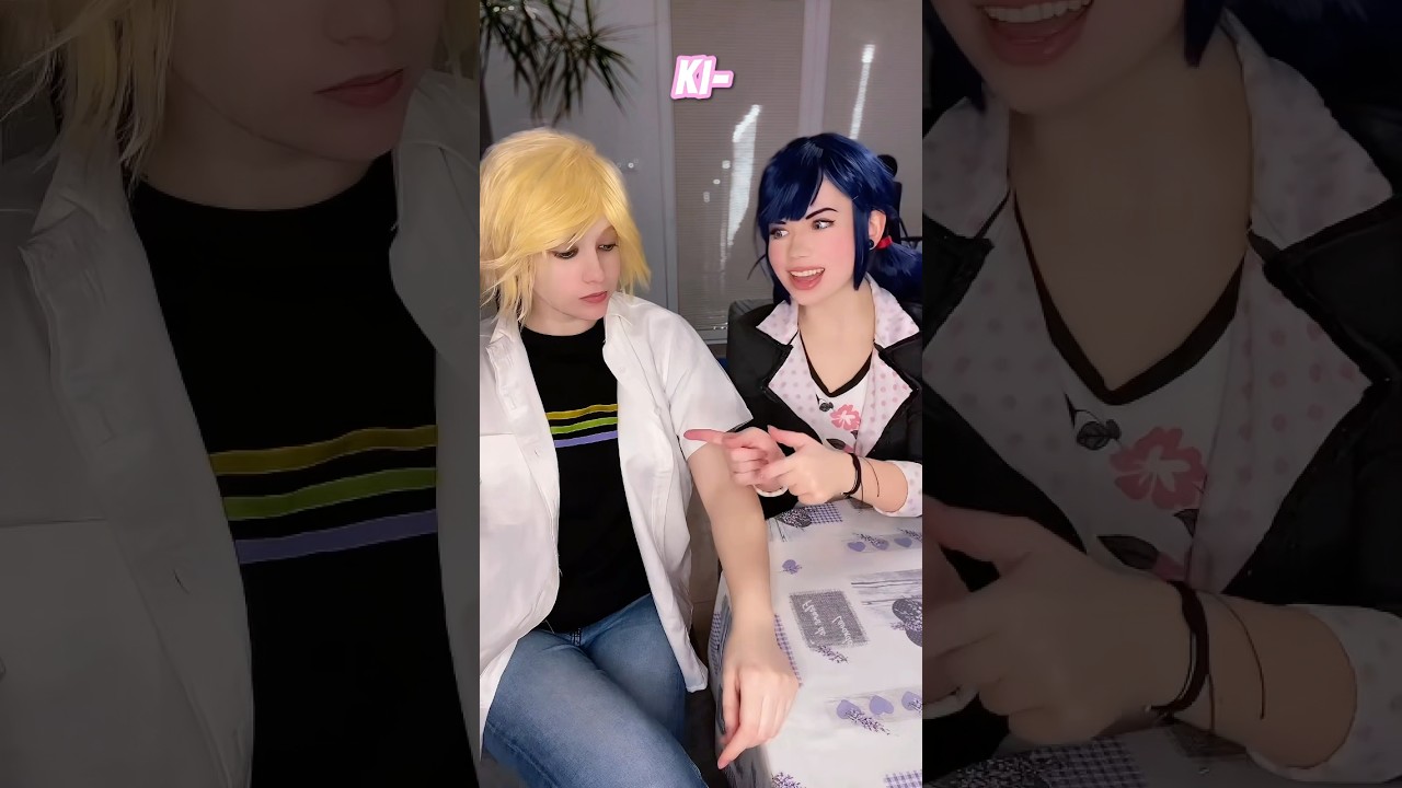 Miss me miss me now you gotta 💋 | Marinette & Adrien (@witchera_) #cosplay | Miraculous Ladybug