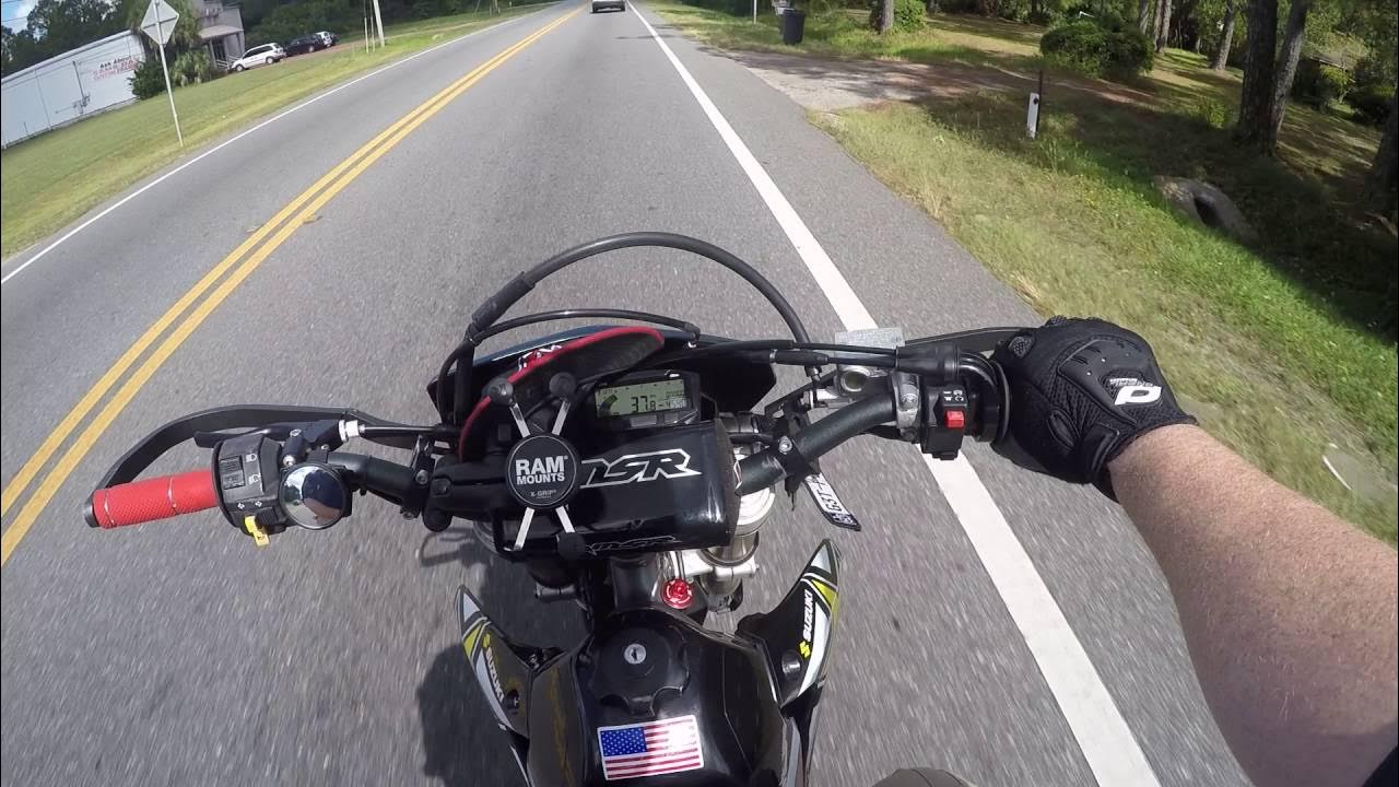 Built the motor on my DRZ400SM big bore YouTube