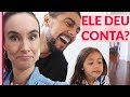 PAPAI FICOU SOZINHO COM AS DUAS GURIAS PELA PRIMEIRA VEZ! | Naiumi Goldoni