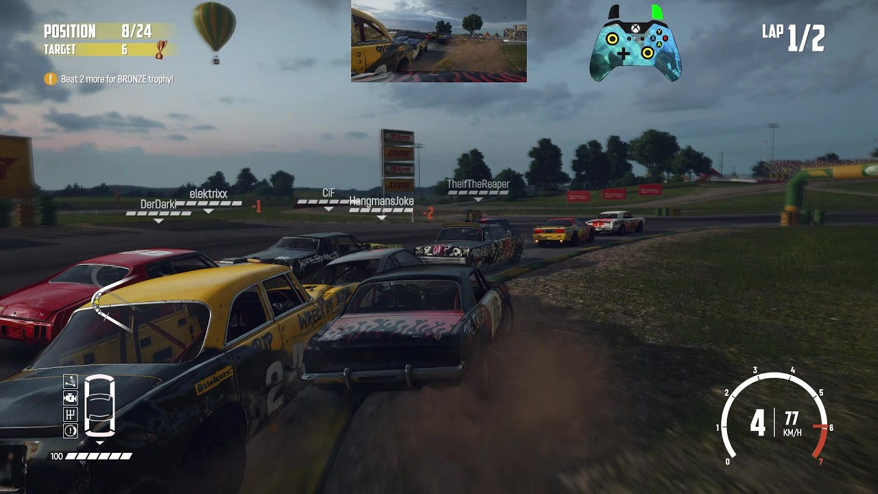 Wreckfest 26.03.23 Rocket Rumble Race - Eagles Peak Motorpark Racing ...