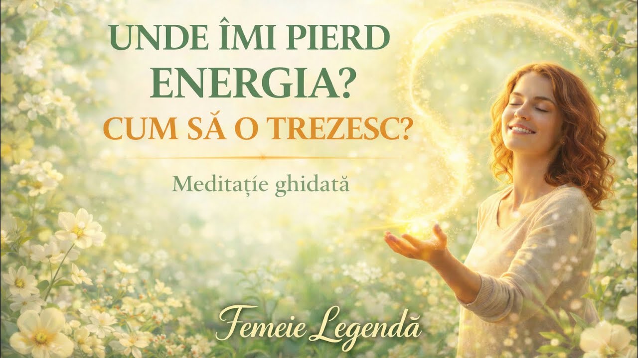 Unde îmi pierd energia? Cum să o trezesc? | Meditație ghidată 