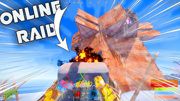 BİZE KAFA TUTAN KLANA ONLİNE RAİD ATTIK ! - Rust Türkçe