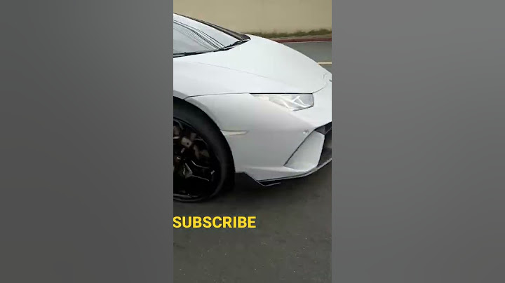 LAMBORGHINI HURACAN EVO #shorts