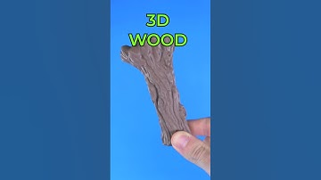 3d printed wood vs real
