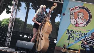 Dungaree DOLLS "Boppin The Blues" Live @ Orange County Market Place 6/3/17