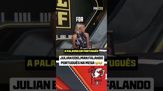 Nao esperava ver o Julian Edelman falando isso em portugues