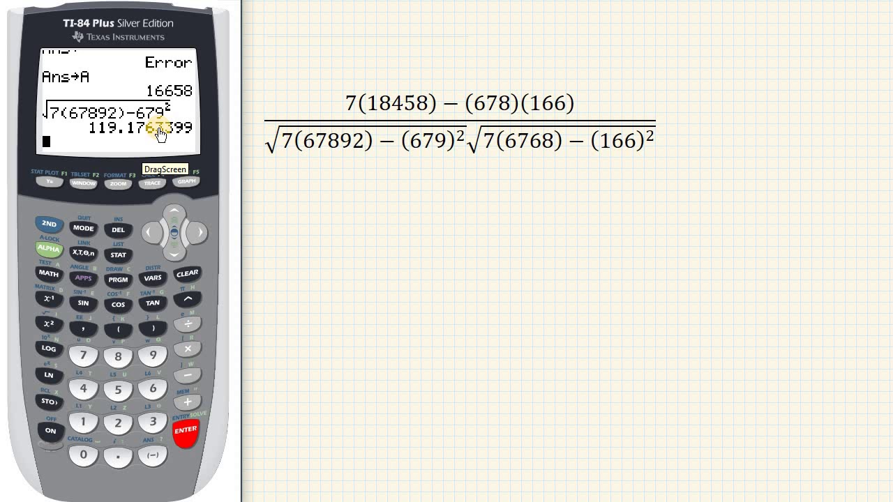 How To Store Answers On Ti-84 Plus