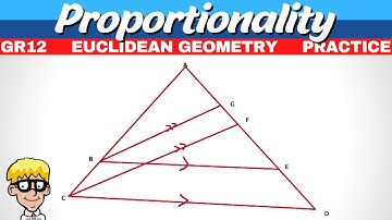 Grade 12 Proportionality Theorem: #3