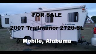 2007 Trailmanor 2720-SL INSTRUCTIONAL VIDEO