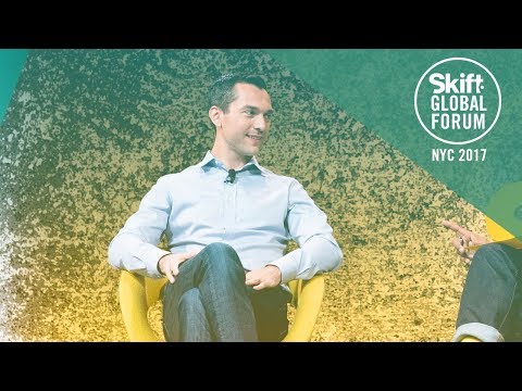 Airbnb Co-Founder & Chief Strategy Officer Nathan Blecharczyk at Skift Global Forum 2017