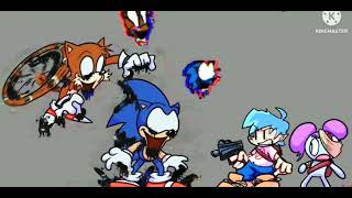 FNF VS PIBBY ( AOSTH ) SONIC SONG - TOO LATE TO RUN ( READ DESC ) #fnf