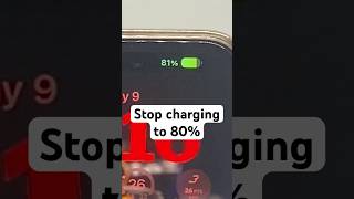 Stop charging your phone to 80%