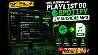 🚀 How to Download Spotify Playlists to MP3 in 2026 (Quick and Easy)