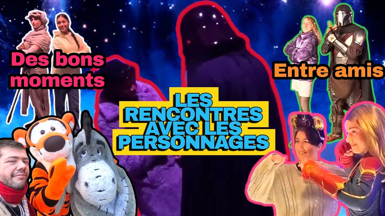 CLASSIQUE , STAR WARS , MARVEL : LES RENCONTRES PERSONNAGES 😍😁🤣😊
