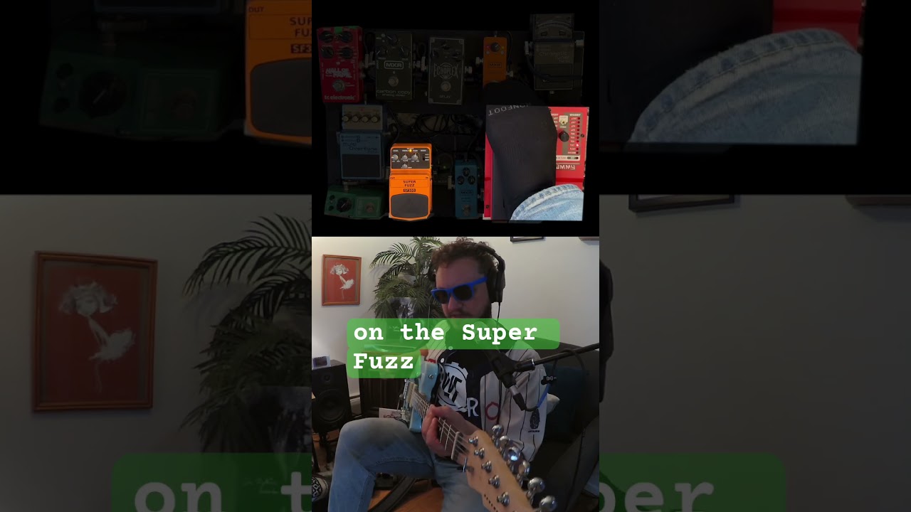 someone else shows me sounds on my pedals