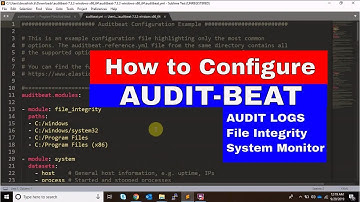 How to use auditbeat to output to a file | Step by Step explained