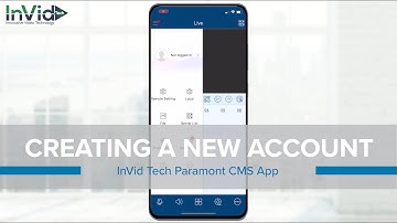 Creating a New Account in the Paramont CMS Mobile App