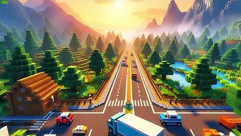 Minecraft | Must Know Tips For Building Pathways and Roads.