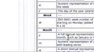 Really Basic PHP - Date Function Net Worth